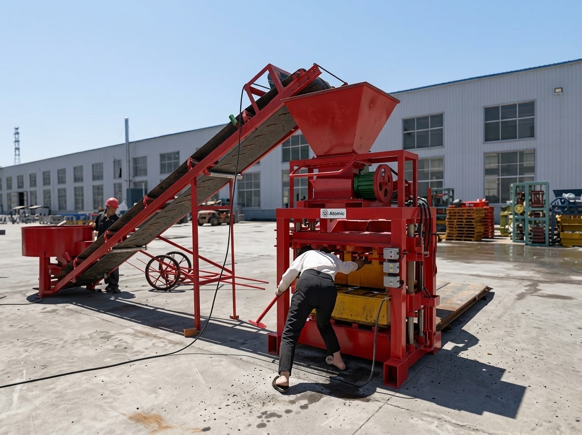 Máquina de Bloques QTJ4-35